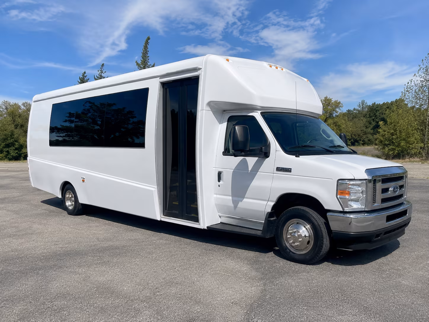 Escondido Bachelor & Bachelorette Transportation party bus exterior