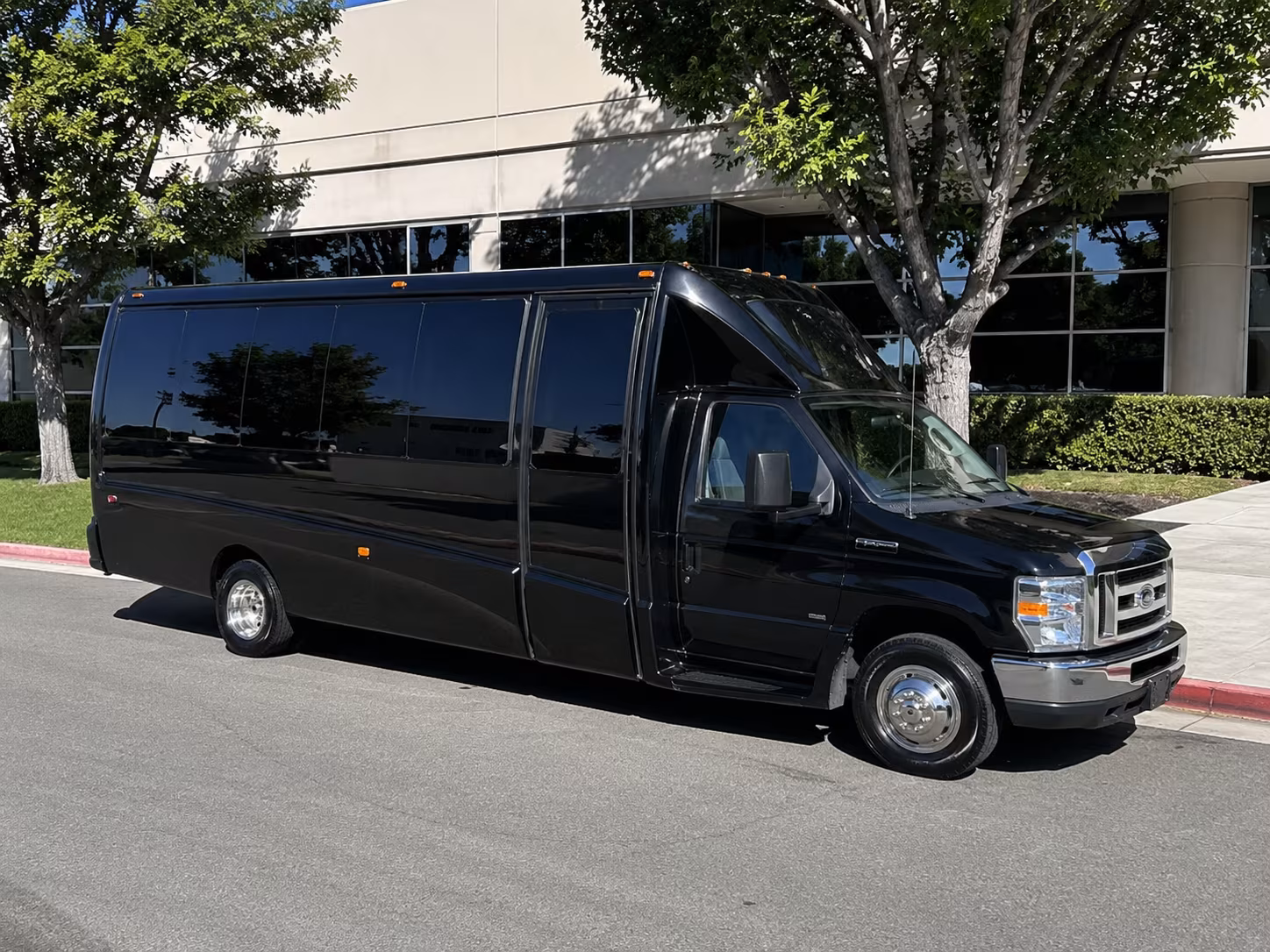 Escondido Birthday, Sweet 16, & Quinceañera Transportation party bus exterior