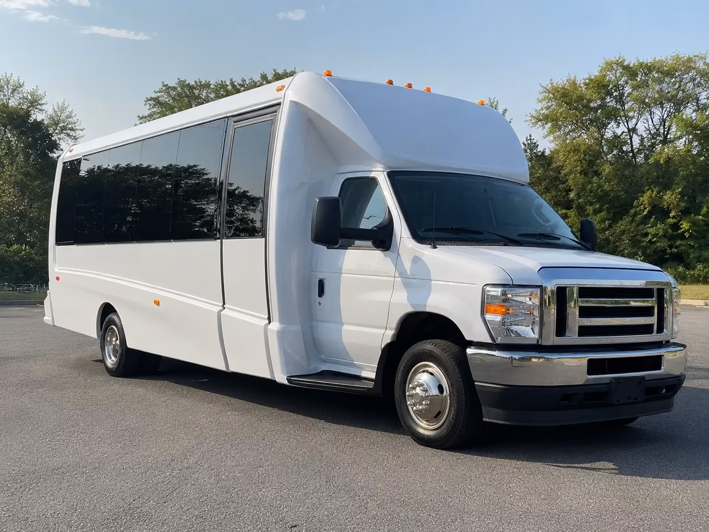 Escondido Birthday, Sweet 16, & Quinceañera Transportation party bus exterior