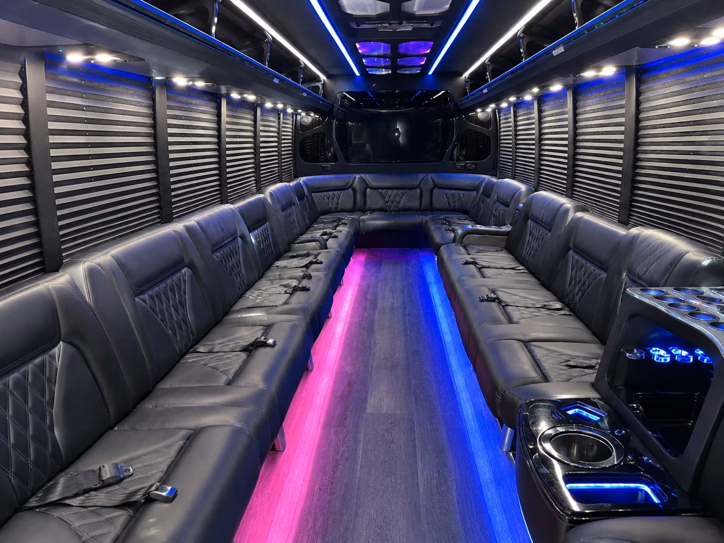 Escondido Concert & Music Festival Transportation party bus exterior