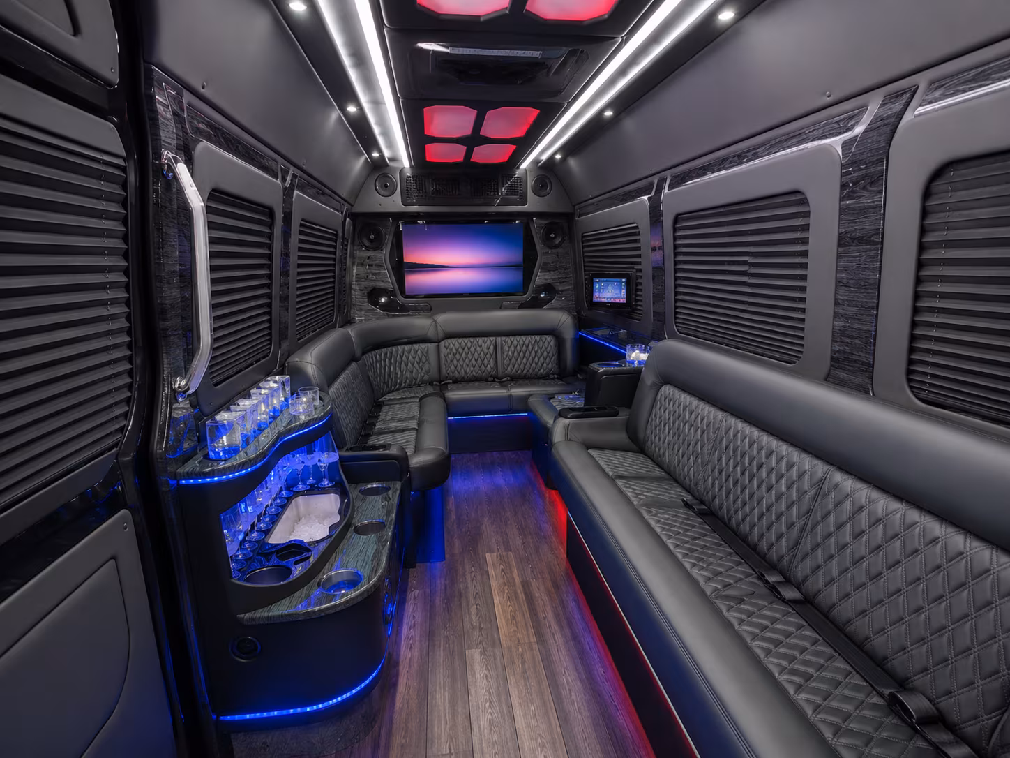 Escondido Corporate Transportation party bus exterior