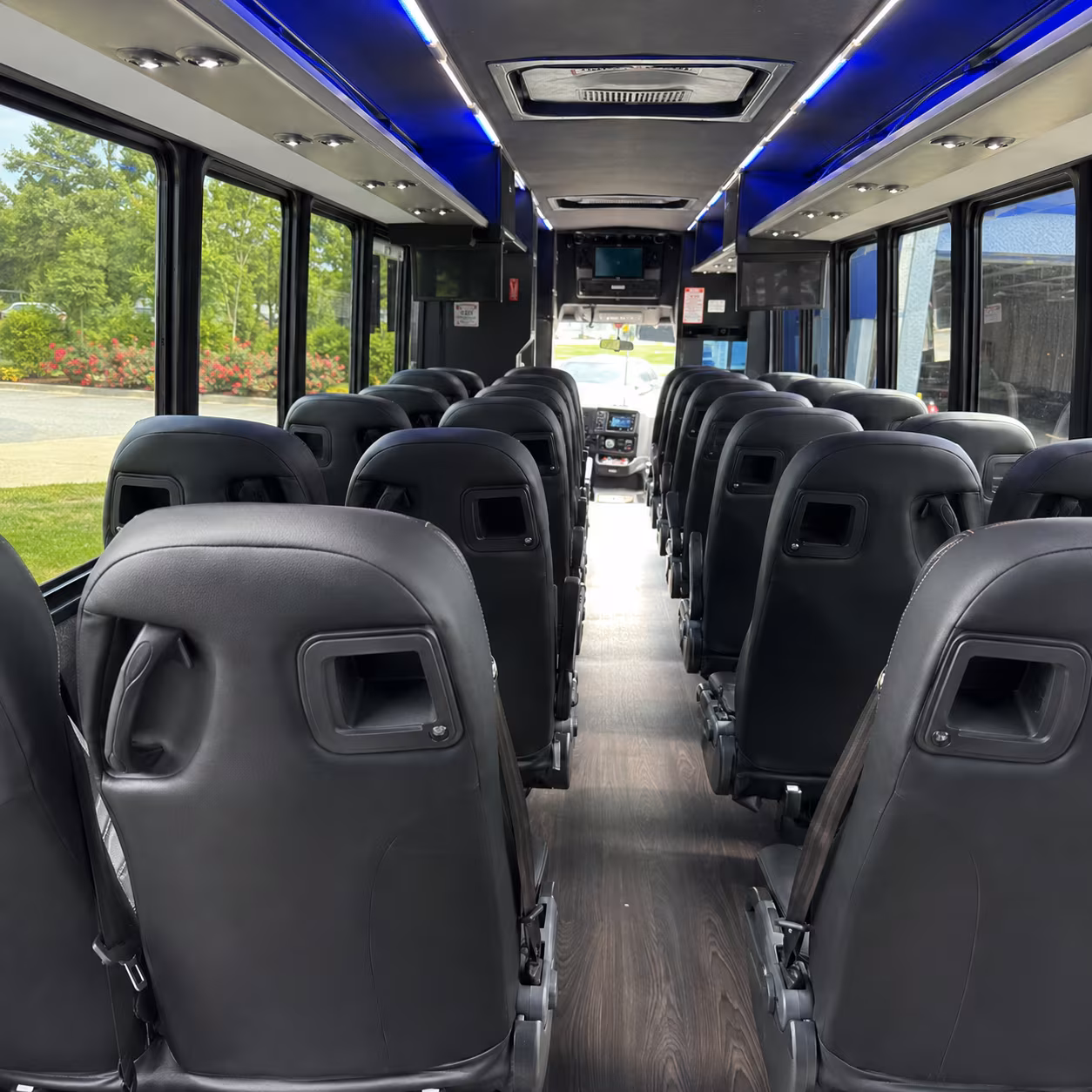 Escondido Corporate Transportation party bus exterior
