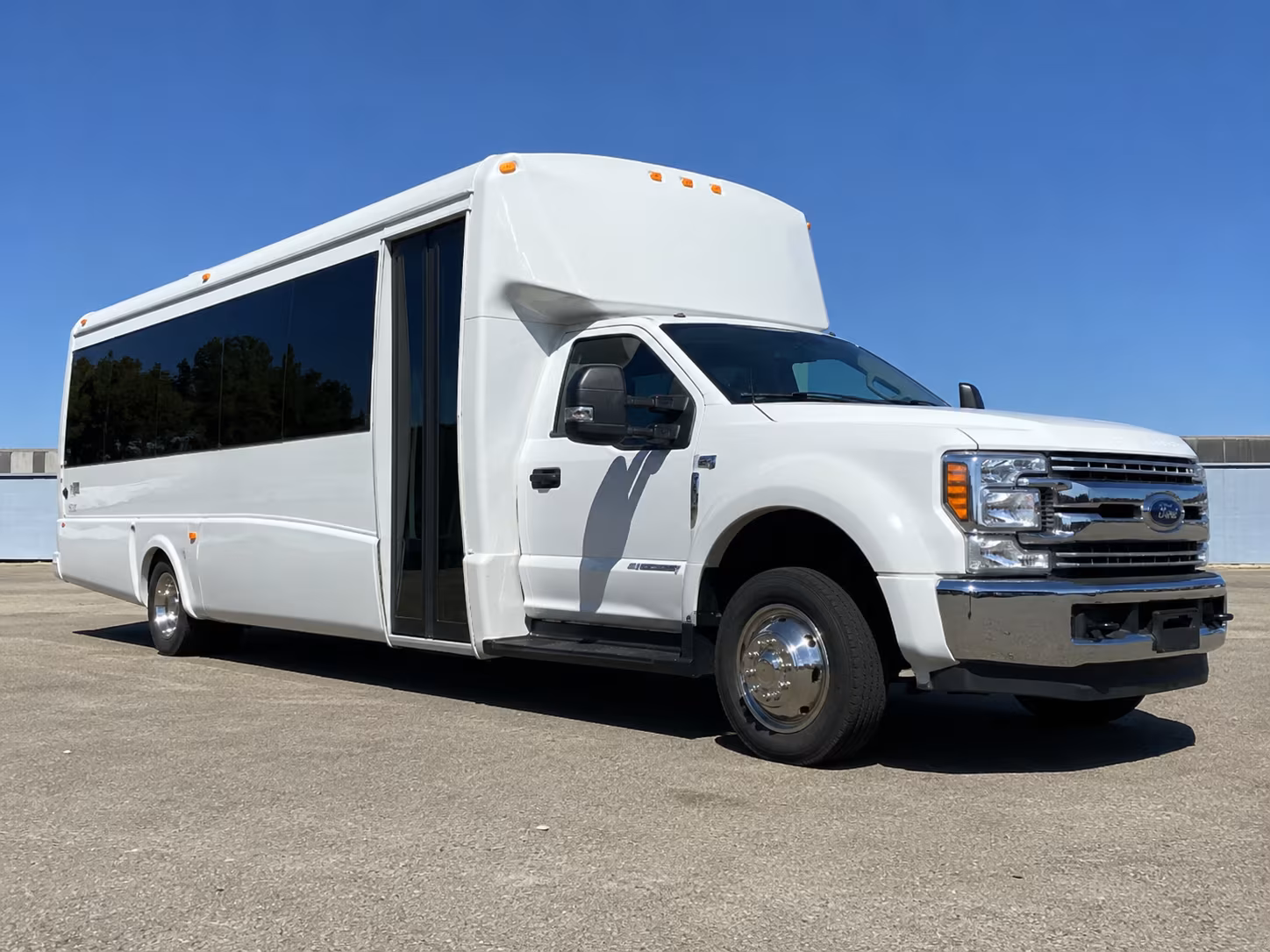 Escondido School Event Transportation party bus exterior