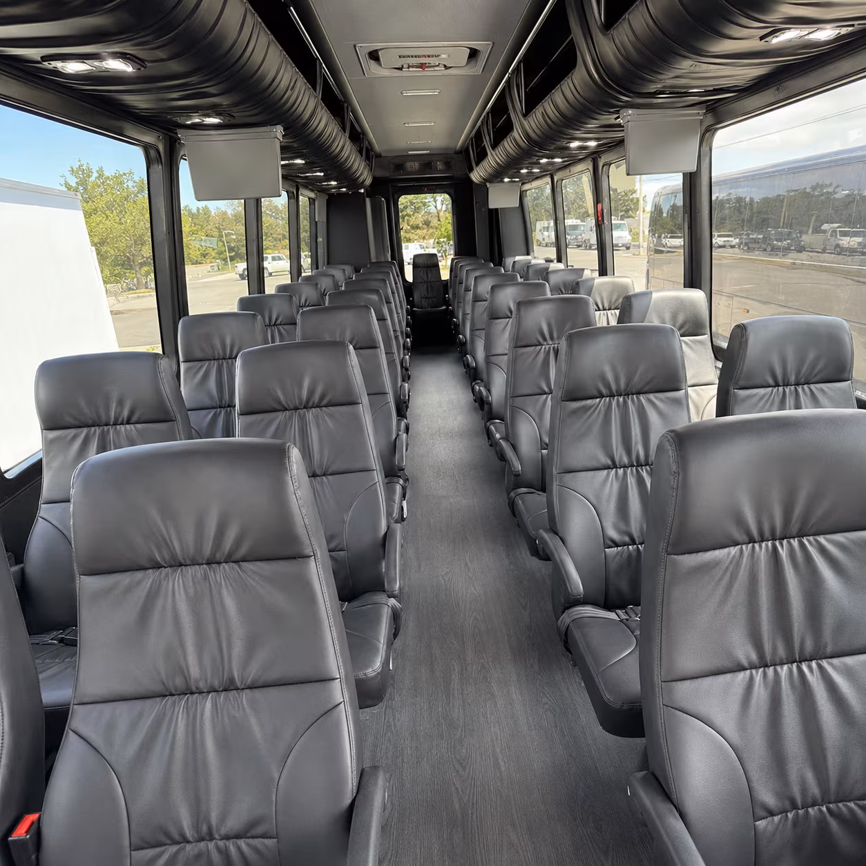 Escondido School Event Transportation party bus exterior