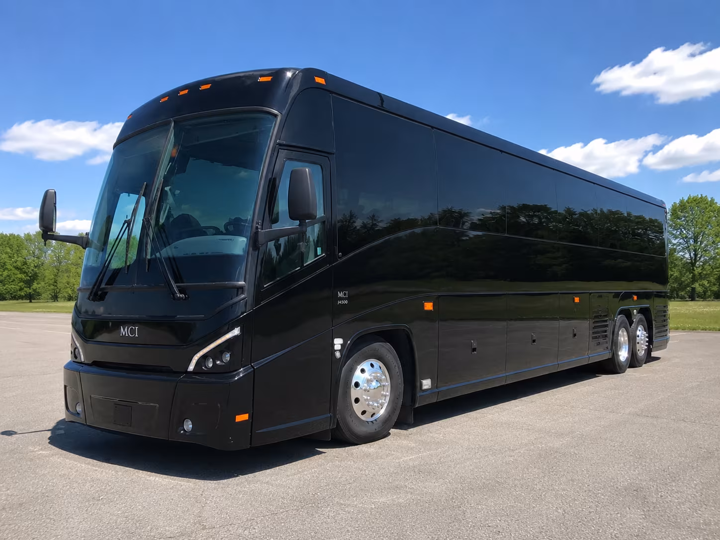 Escondido School Event Transportation party bus interior