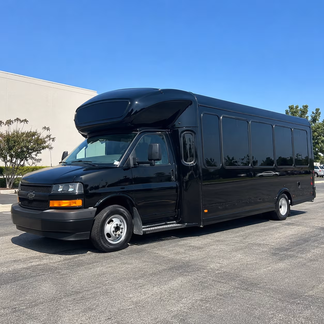 Escondido Sporting Event Transportation party bus exterior