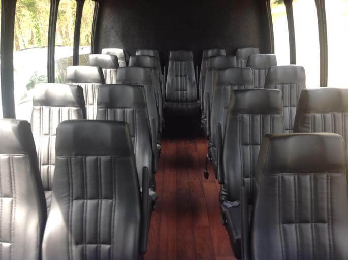 Mission Viejo 30 Passenger Shuttle Bus Interior