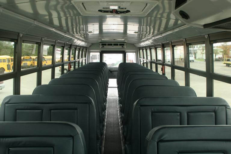 Mission Viejo 47 Passenger School Bus Interior