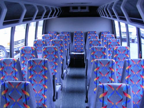 South Gate 15-35 Passenger Minibuses Interior