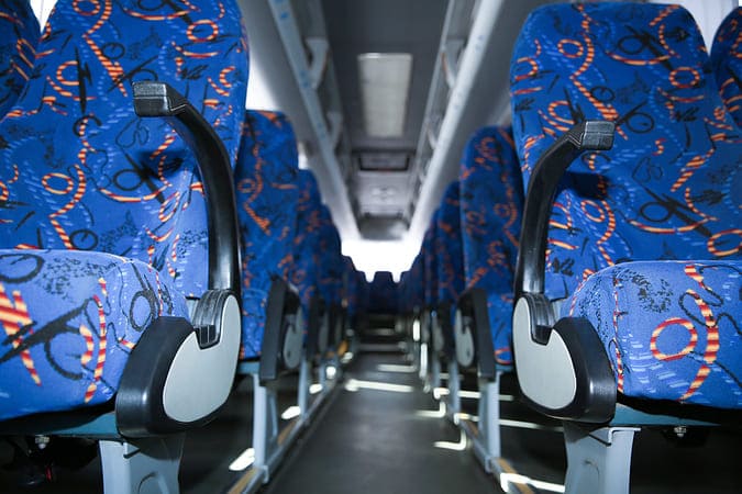 South Gate 47-56 Passenger Charter Buses Interior