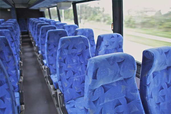 South Gate 56 Passenger Motor Coaches Interior